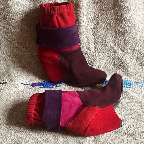 Y2K Marc by Marc Jacobs colorblock boots *FOR SALE* - Picture 1 of 4